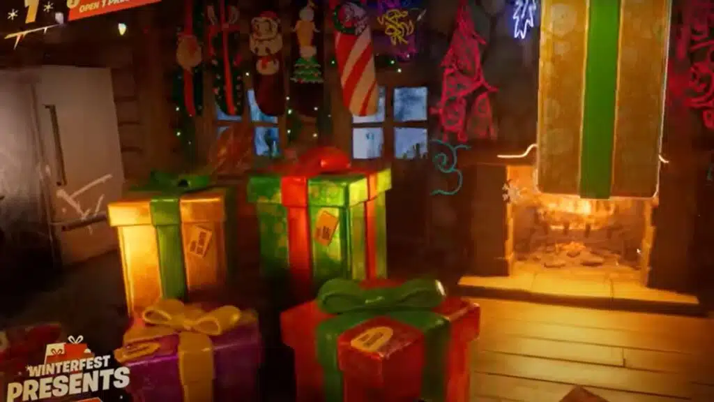 Fortnite Winterfest 2022: How to Open Presents