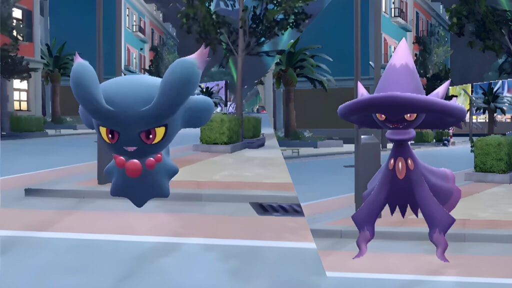 Misdreavus and Mismagius in Pokemon Scarlet and Violet