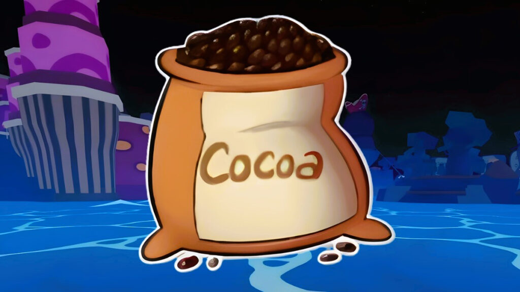 How To Get Conjured Cocoa in Blox Fruits Roblox A bag of Conjured Cocoa in the sea in Blox Fruits