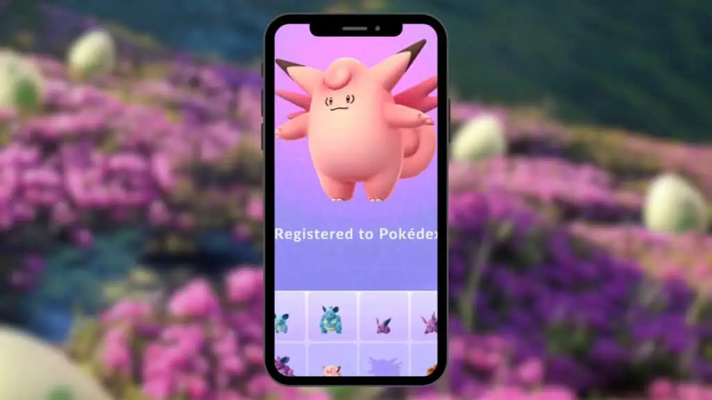 pokemon go catch clefable