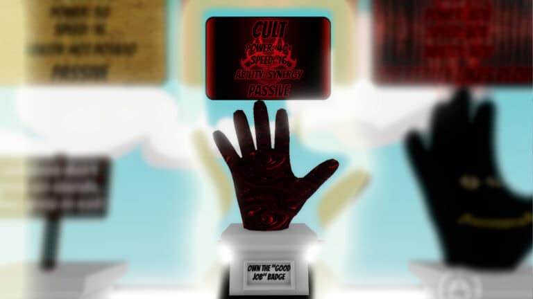 Roblox How to get the Cult Glove in Slap Battles (Good Job Badge) Roblox How to get the Cult Glove in Slap Battles (Good Job Badge)