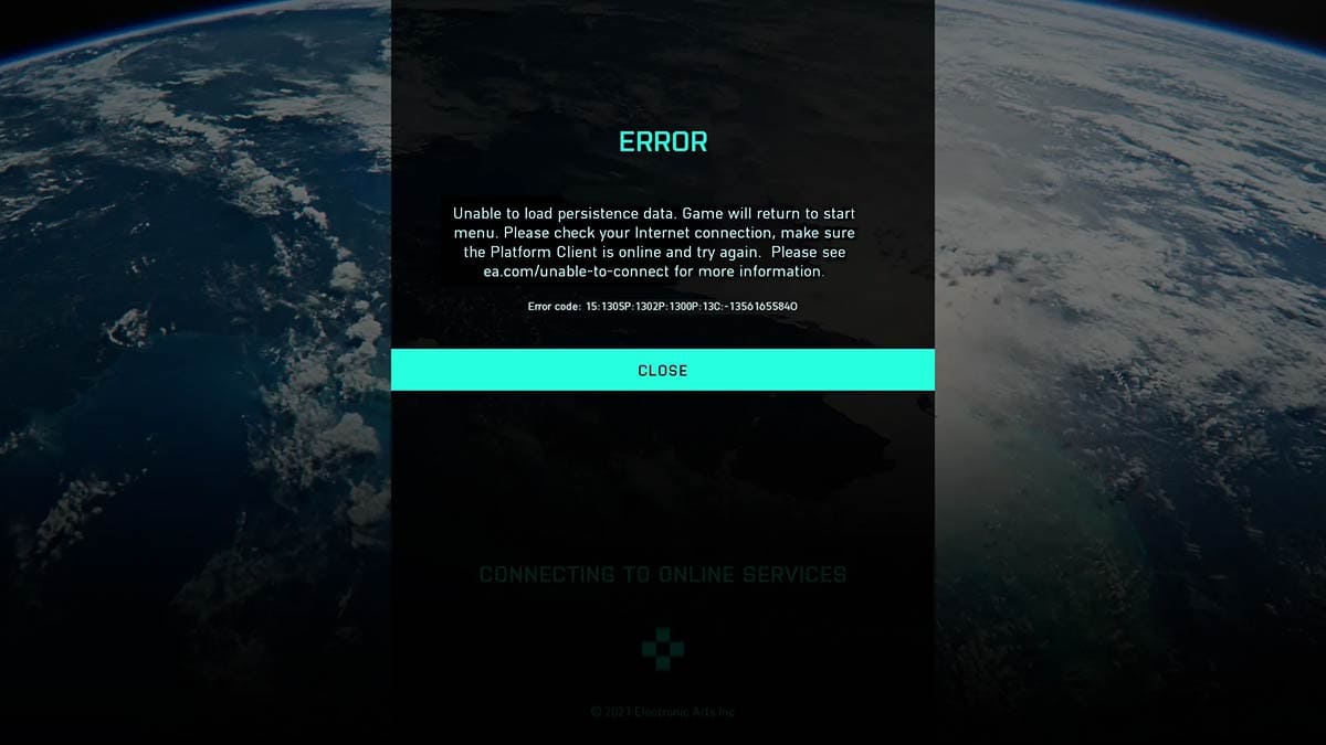 Как исправить код ошибки 15 1305p в Battlefield 2042