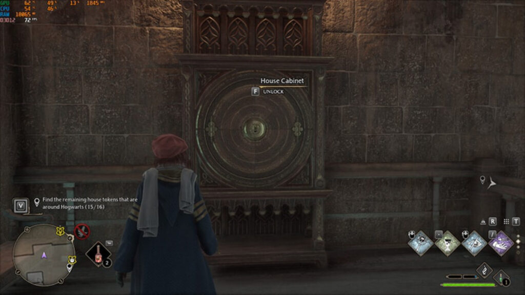 The 16th cabinet in Warner Bros. Games Harry Potter RPG