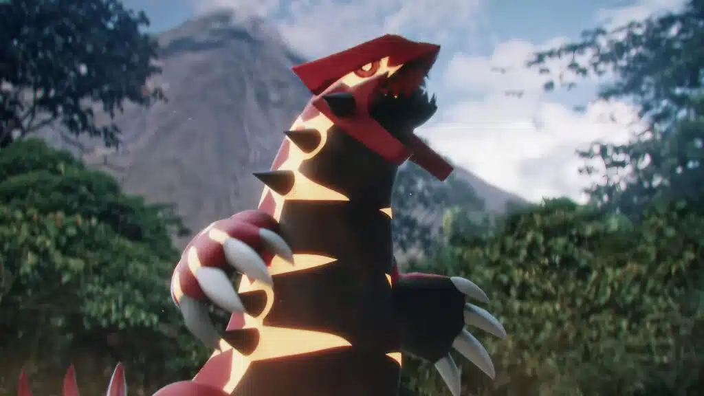 Primal Groudon in Pokémon GO Teaser Screenshot