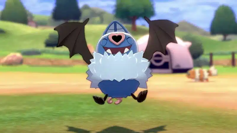 Woobat evolves into Swoobat