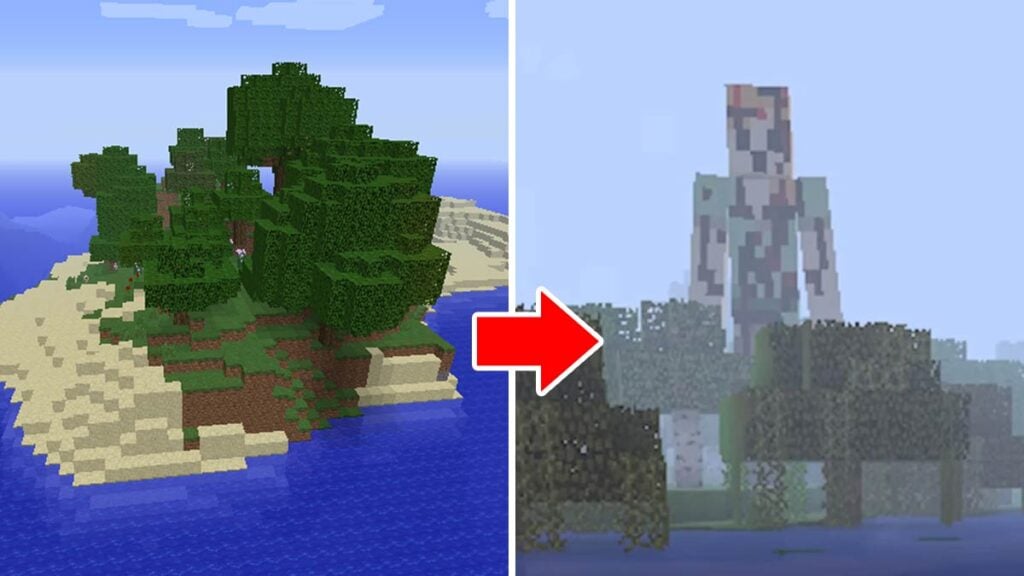 Locating the Giant Alex with the Seed, According to The Minecraft Myth