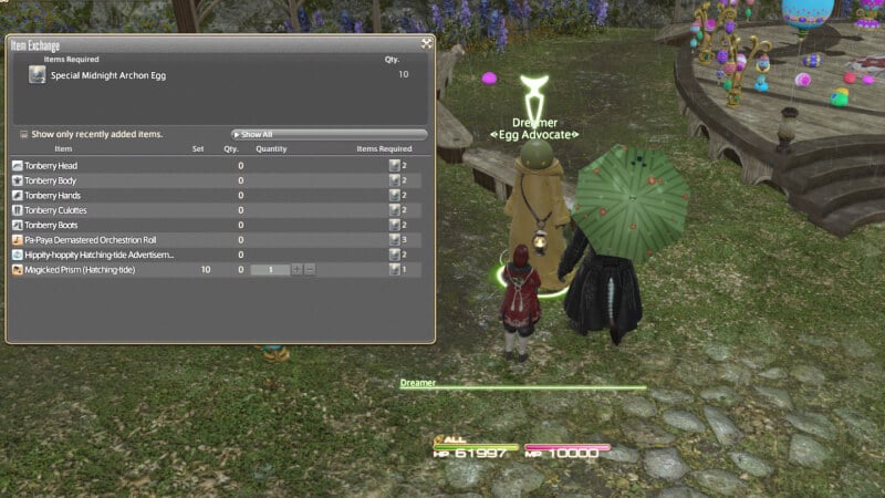 FFXIV Tonberry Outfit Cost