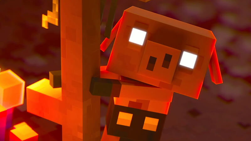 Nether Baby Piglin Dans Minecraft Legends