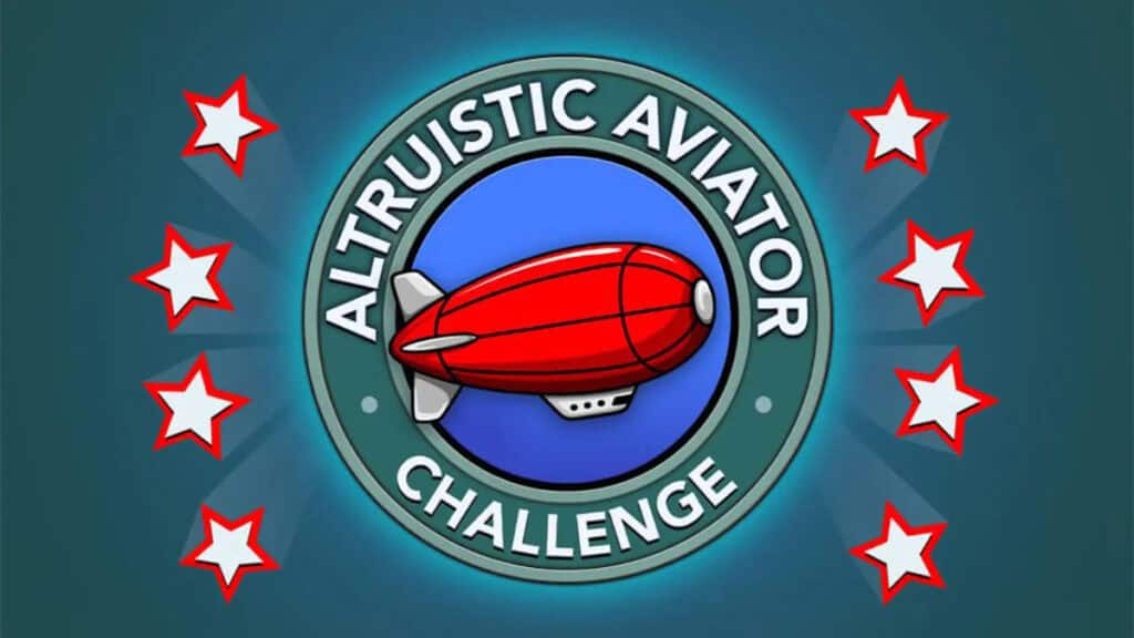 How to Complete the Altruistic Aviator Challenge in BitLife The Altruistic Aviator symbol, featuring a blimp, in BitLife