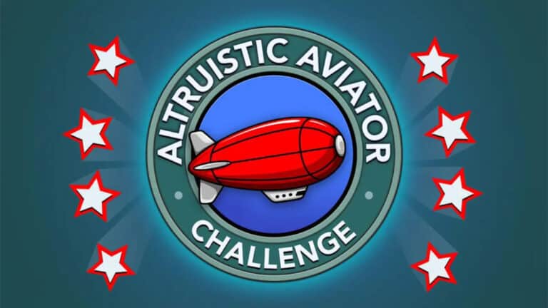How to Complete the Altruistic Aviator Challenge in BitLife The Altruistic Aviator symbol, featuring a blimp, in BitLife