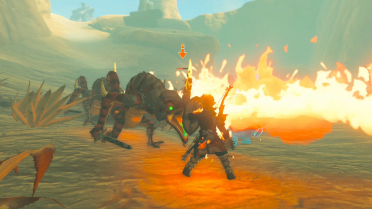 How To Get Fire Breath Lizalfos Tails in Zelda Tears of the Kingdom