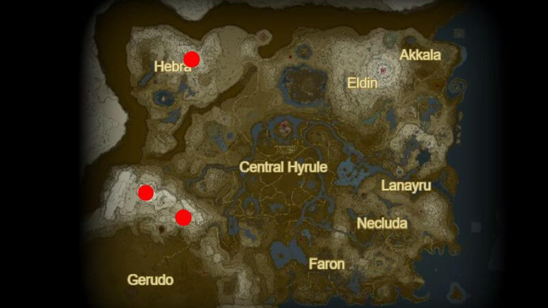 Ice Breath Lizalfos Horns in Zelda Tears of the Kingdom