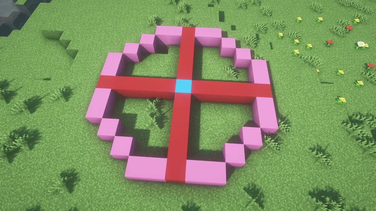 Cómo hacer un círculo en Minecraft