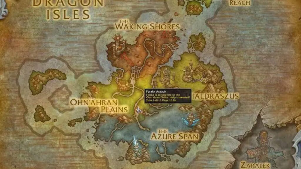 How to Find and Complete Fyrakk Assaults in World of Warcraft