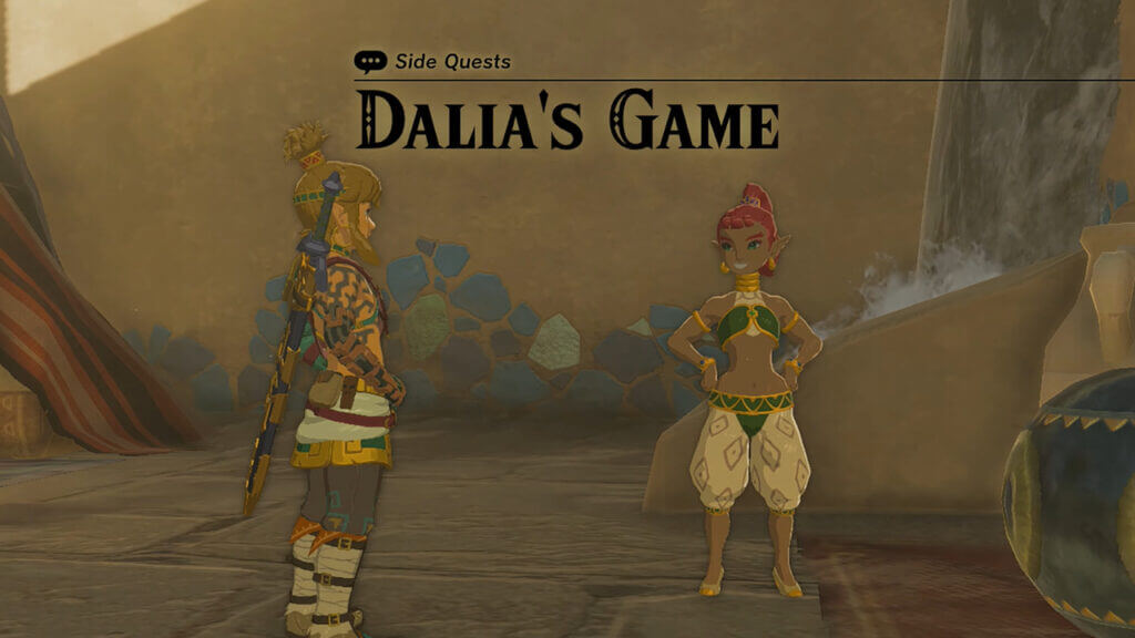 How To Complete Dalia’s Game in Zelda Tears of the Kingdom Dalia’s Game in Tears of the Kingdom