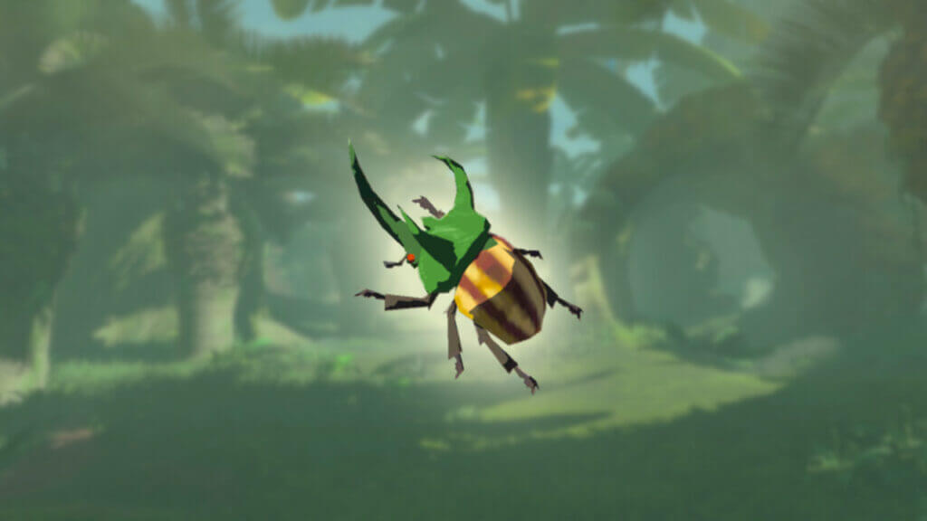How To Get Rugged Rhino Beetles in Zelda Tears of the Kingdom Rugged Rhino Beetles in Tears of the Kingdom