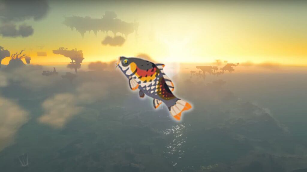 Sanke Carp in Zelda Tears of the Kingdom