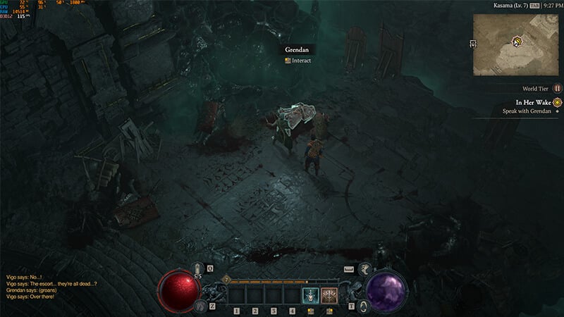 Speak with Grendan in Diablo 4