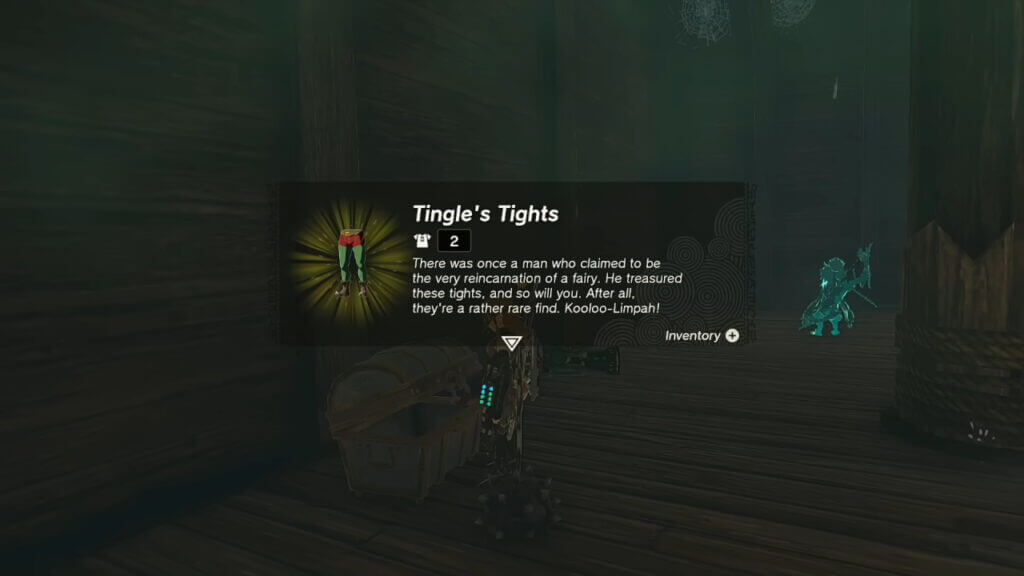 Pirates Manuscript, Tingle Tights of the Tingle Armor Set