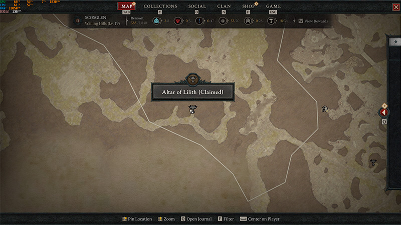 Wailing Hill Bronagh Expanse Altar of Lilith