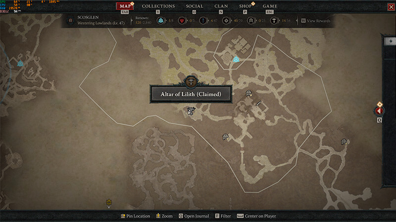 Westering Lowlands Laglend Feb Altar of Lilith