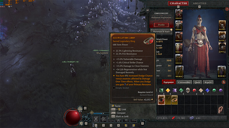 Legendary Grand Cache drops Legendary items with Legendary Aspect