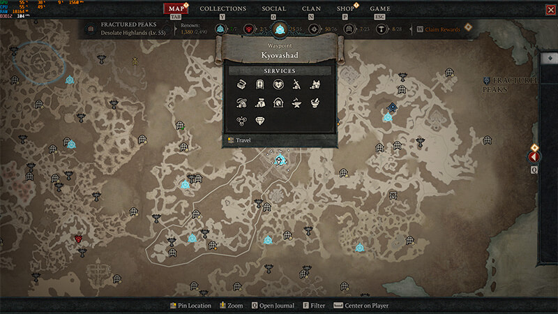 Kyovashad Location