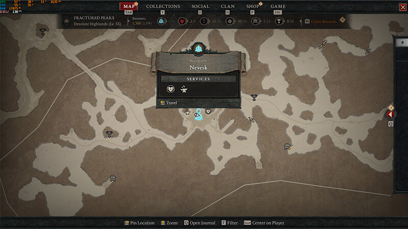 Nevesk Location