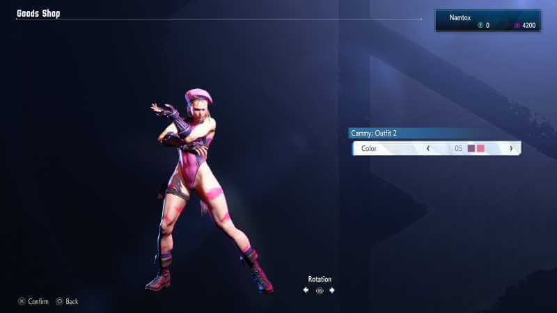 Cammy Outfit 2 color 05