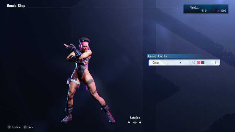 Cammy Street Fighter 6 Outfit 2 color 10