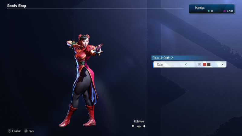 Chunli Outfit 2 color 10