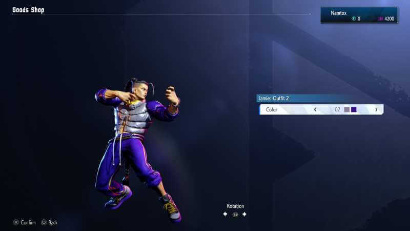 Jamie Street Fighter 6 Outfit 2 color 02