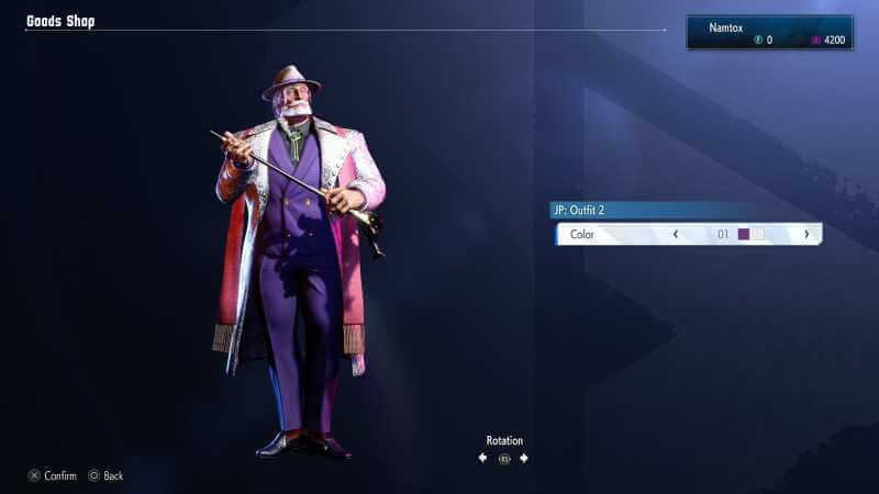 JP Street Fighter 6 Outfit 2 color 01