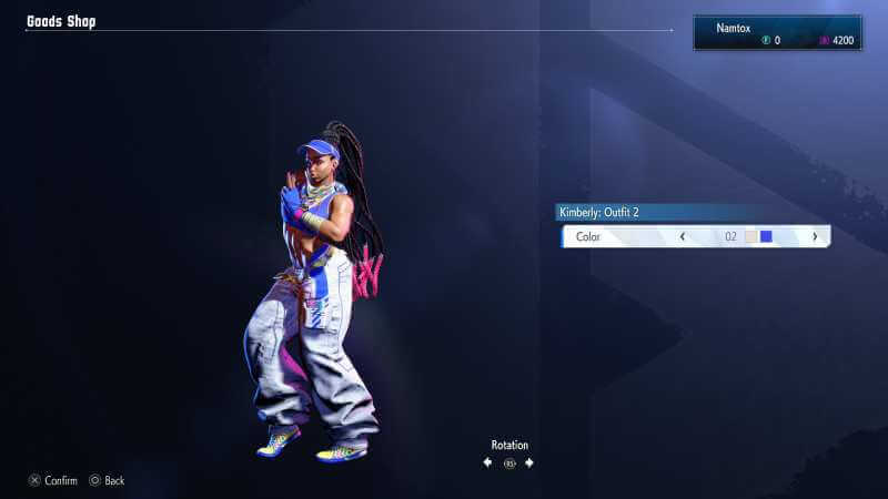 Kimberley Street Fighter 6 Outfit 2 color 02