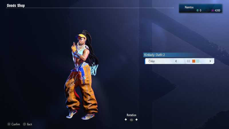 Kimberley Street Fighter 6 Outfit 2 color 03