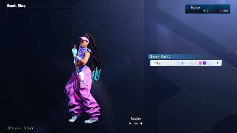 Kimberley Street Fighter 6 Outfit 2 color 07
