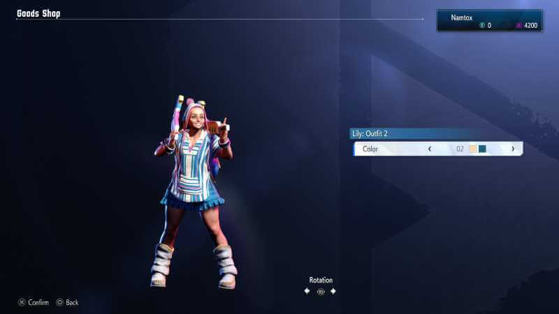 Lily Street Fighter 6 Outfit 2 color 02