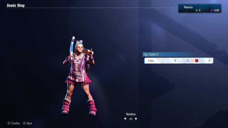 Lily Street Fighter 6 Outfit 2 color 09