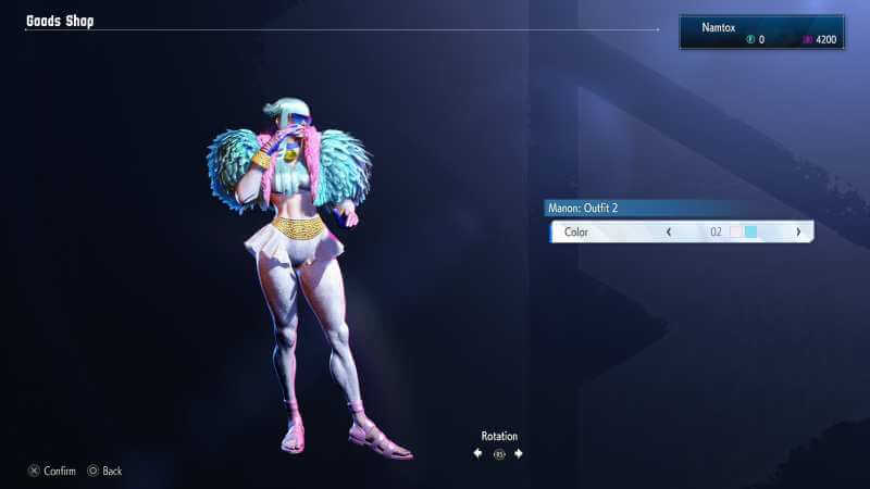 Manon Street Fighter 6 Outfit 2 color 02