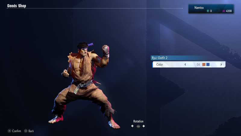 Ryu Outfit 2 color 04