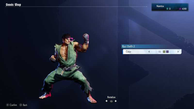 Ryu Outfit 2 color 06