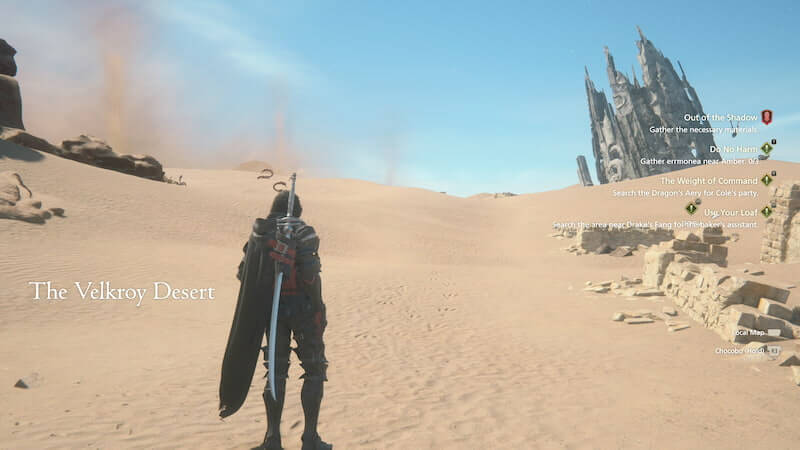 final fantasy XVI desert