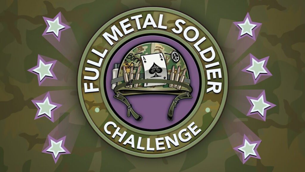 Complete the BitLife Full Metal Soldier Challenge