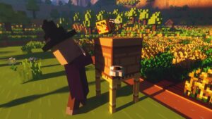 Artificial Beehives in Minecraft