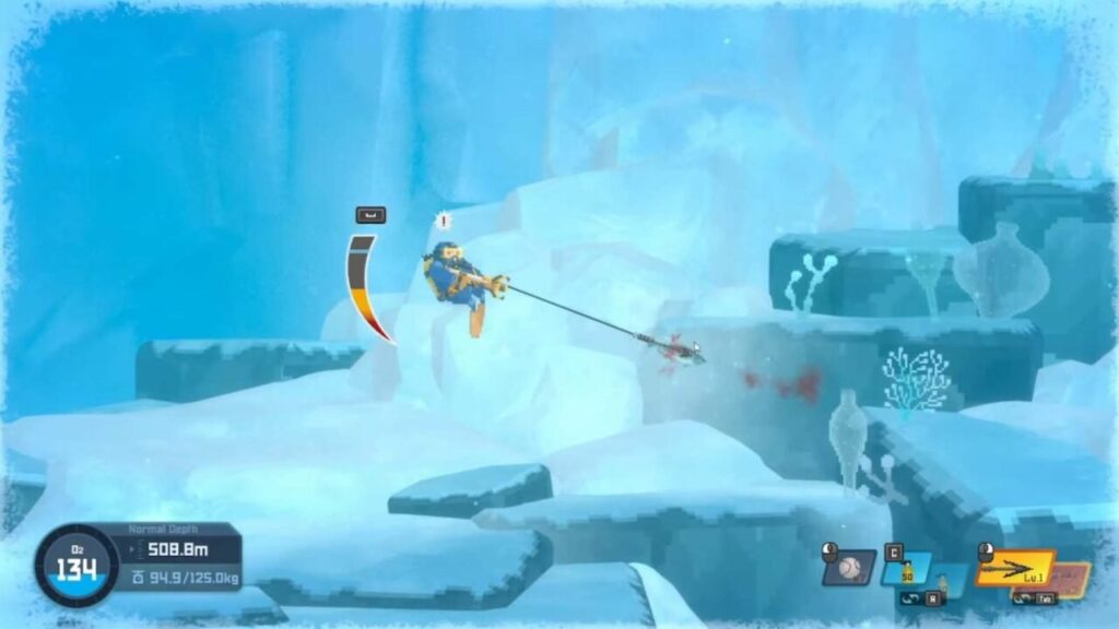 Glacial Area in Dave the Diver