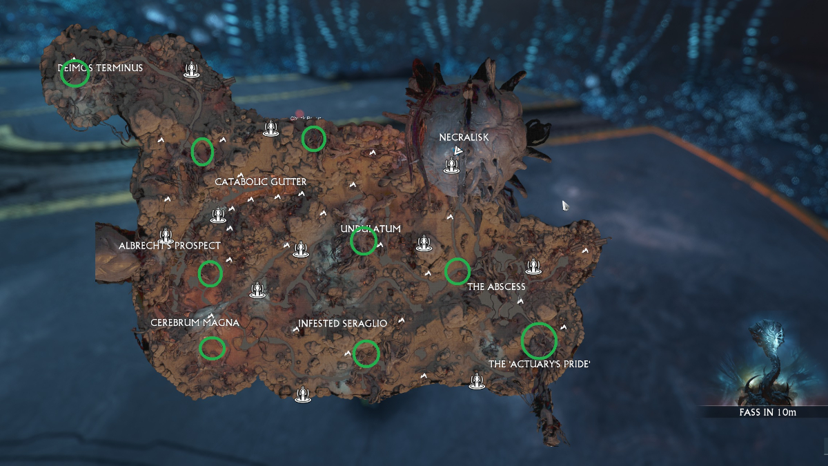 All Fallen Necramech Spawn Locations in Warframe