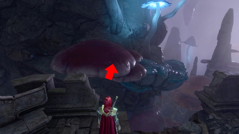 Baldurs Gate 3 Arcane Tower Jump Mushroom