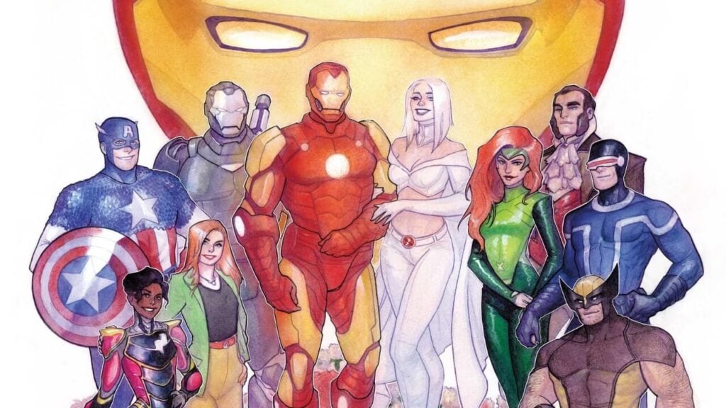 Emma Frost Wedding Tony Stark