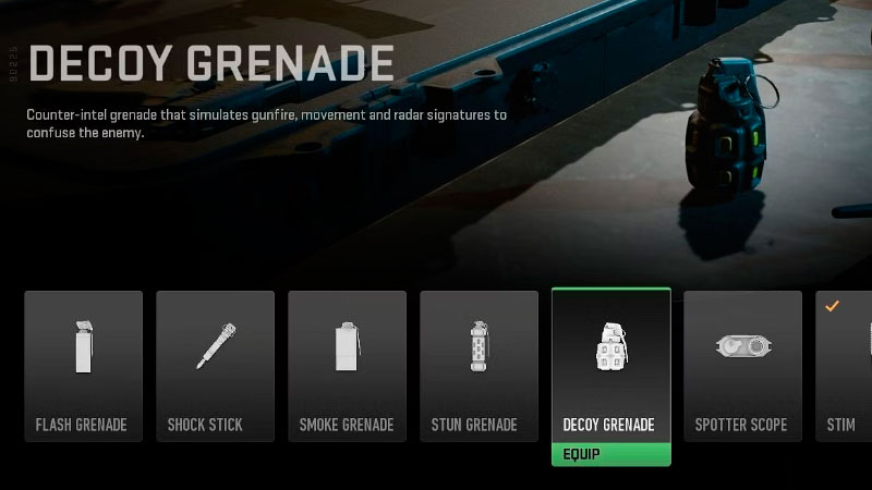 Spam Decoy Grenades to Level Up Guns Fast in MW2