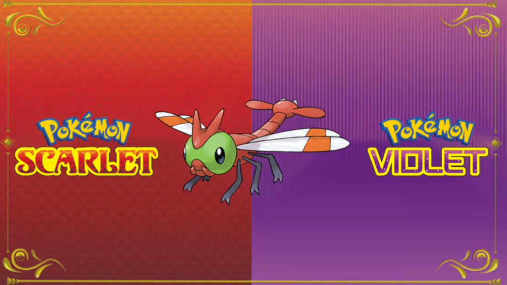 How To Evolve Yanma in Pokemon Scarlet Featured Image